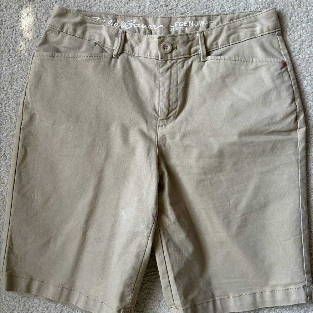 Eddie Bauer khaki shorts - Women size 6